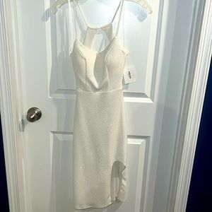 White Sparkly Dress (Brand new)